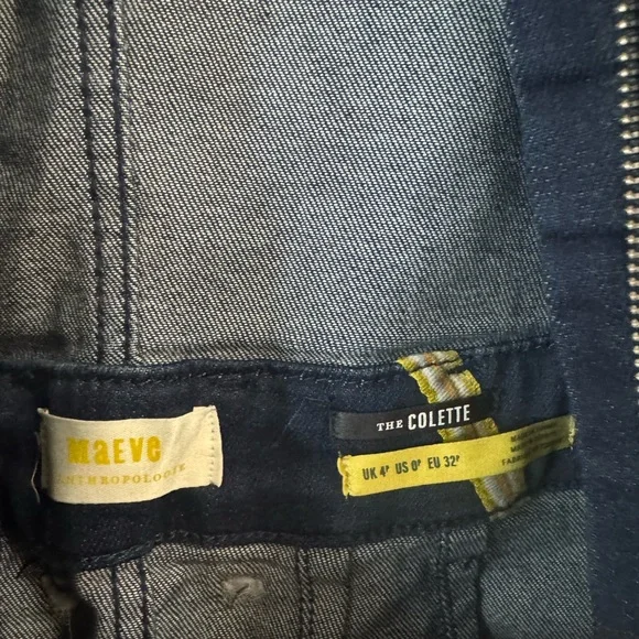 *broken zipper* NWT Anthropologie The Colette Weekend Jumpsuit by Maeve US 0P - Picture 9 of 11